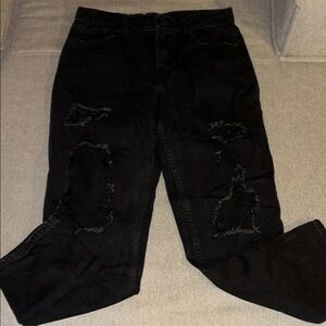 Aeropostale Black Relaxed Jeans Classic Fit